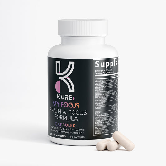 Kure. My Focus | Brain & Focus Formula