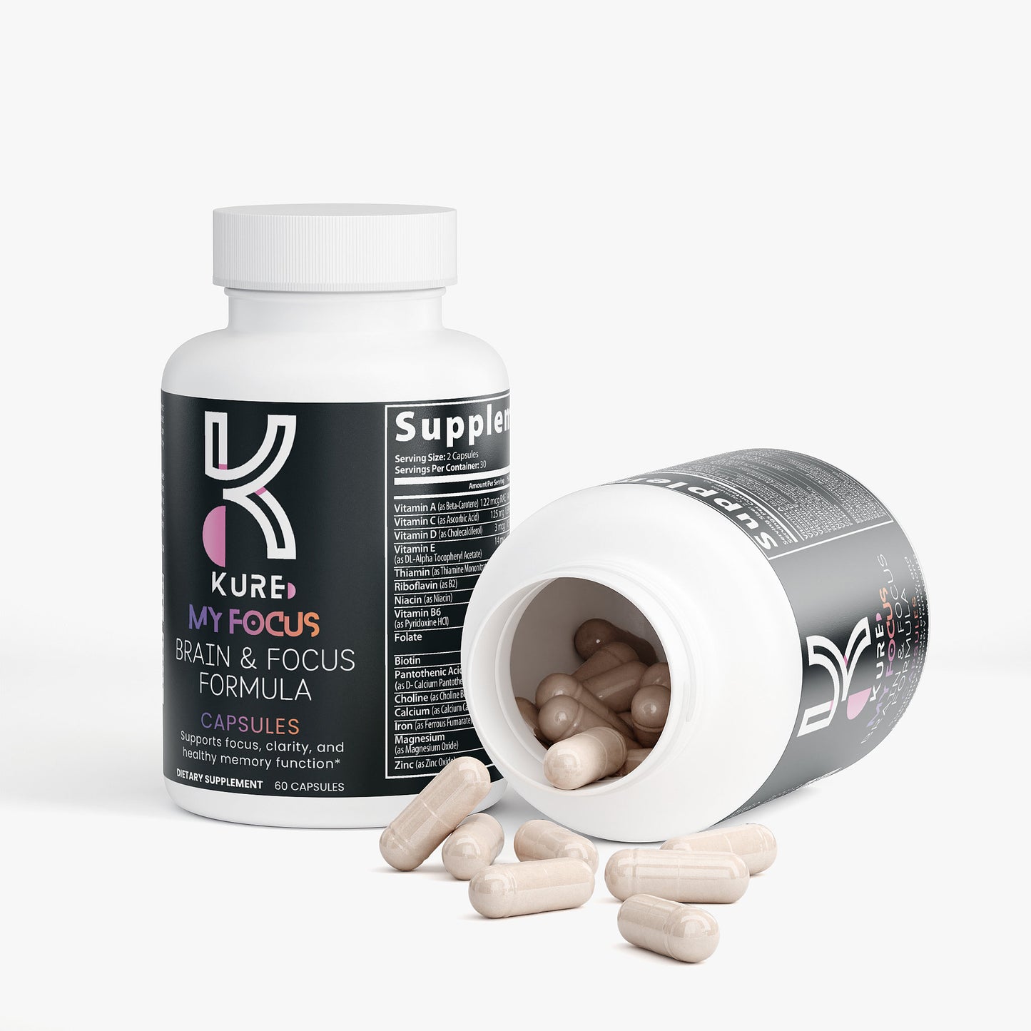 Kure. My Focus | Brain & Focus Formula