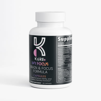 Kure. My Focus | Brain & Focus Formula